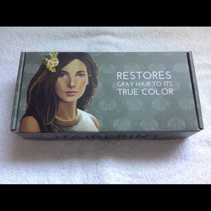 Hairprint color restorer in dark brown